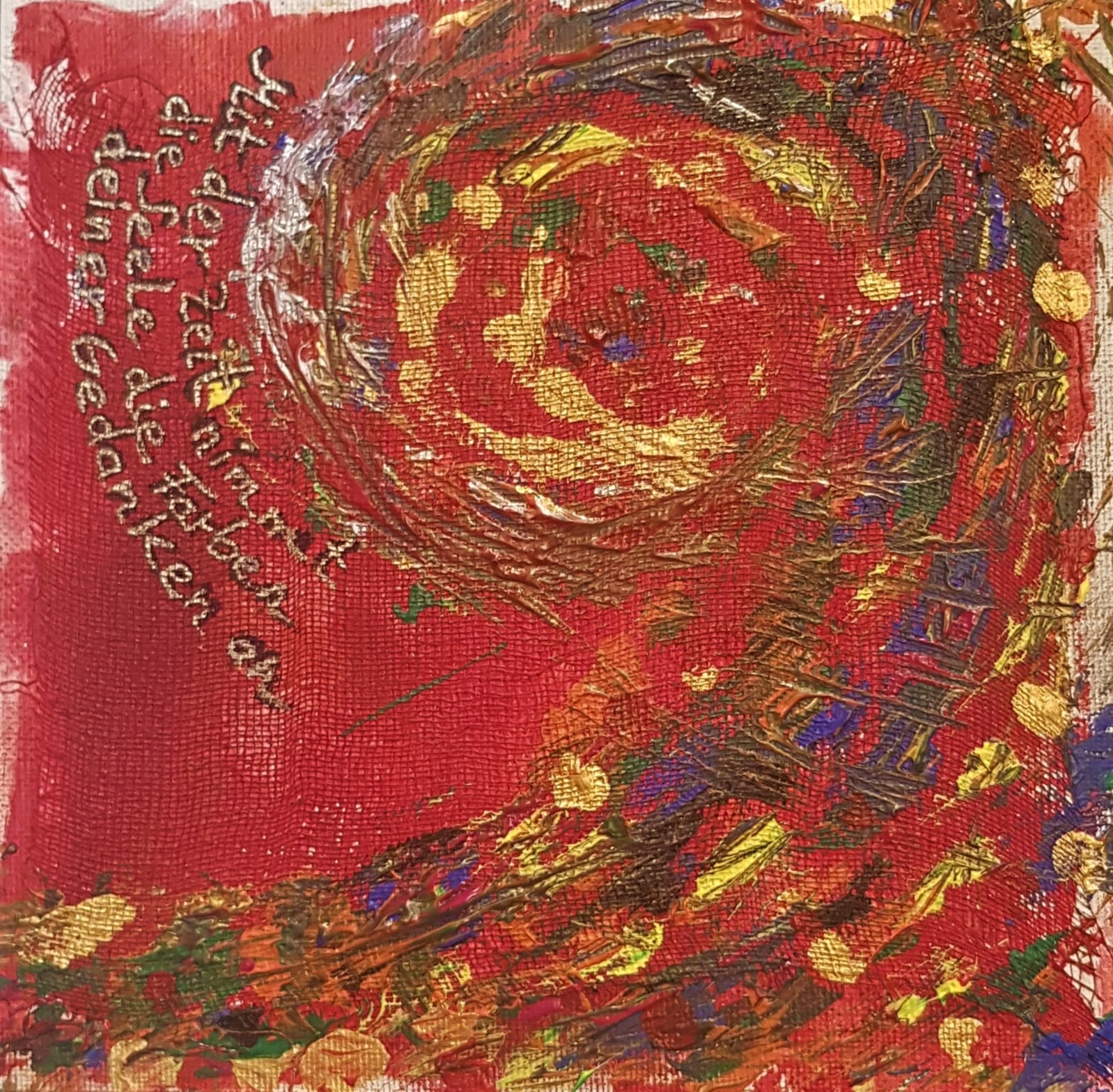 Farbenglück - 20x20cm